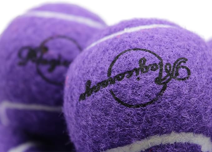 Magicorange Tennis Balls, 12 Pack Advanced Training Tennis Balls Practice Balls, Come with Mesh Bag for Easy Transport, Good for Beginner Training Ball