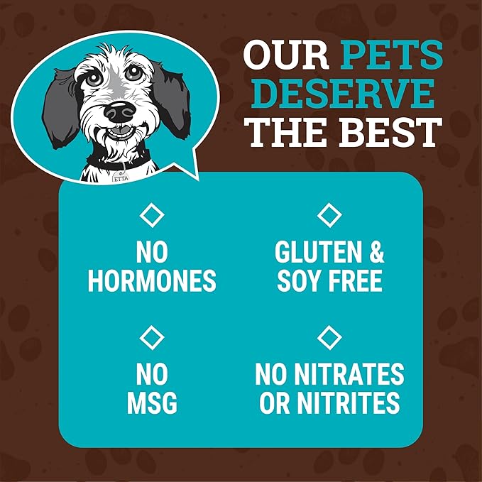 etta says! Yumm Sticks - Real Meat Turkey Dog Jerky Treats - Human Grade - Made in The USA (24 Count Pack of 1)