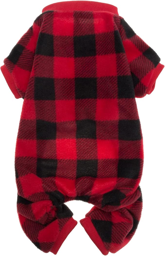 SCENEREAL Dog Pajamas for Small to Large Dogs Soft Pet Sweater Clothes Warm Puppy Onesie Outfits for Doggie Winter Christmas - Dog Jammies Pjs