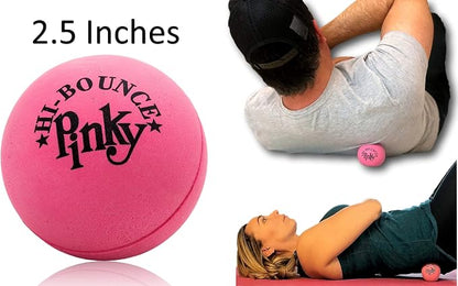 JA-RU Hi-Bounce Pinky Ball (1 Pack) Rubber Bouncy Balls for Kids and Adults. Small Pink Stress Bounce Ball. Indoor and Outdoor Sport Party Favors. Therapy