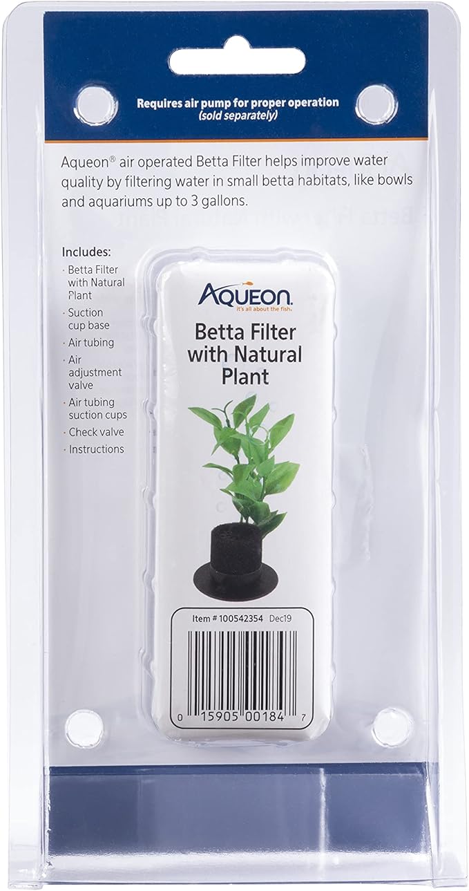 Aqueon Betta Filters Natural Plant One Size