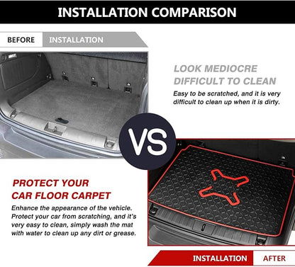 Cartist Cargo Liner Compatible with 2015-2024 Jeep Renegade Trunk Mat Car Rear Boot Liner