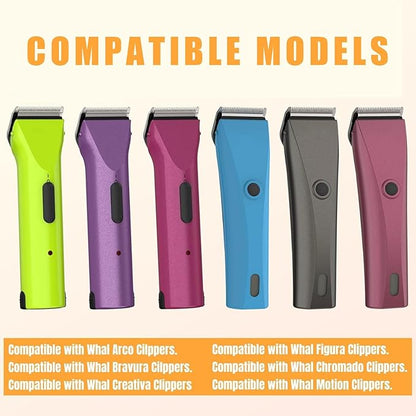 7F 5F 4F Dog Grooming Detachable Ceramic Blade,Compatible with WAHL 5 in 1 Blade for Wahl Arco, Bravura, Chromado, Creativa, Figura, and Motion Clippers.