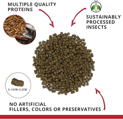 Fluval Bug Bites Cichlid Fish Food, Granules for Small to Medium Sized Fish, 15.8 oz.