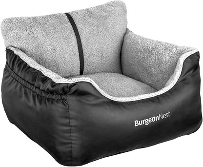 Dog Car Seat for Small Dogs & Cats Under 25 lbs,Black