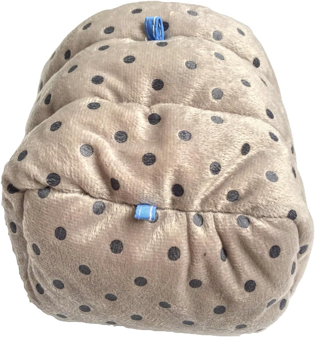 WOWOWMEOW Guinea Pig Cave Bed Small Animals Warm Cage Hanging Bed for Rat, Chinchilla, Hedgehog, Rabbit (L, Dot-Grey)