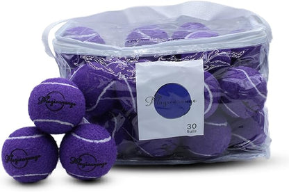 Magicorange Tennis Balls, 30 Pack Advanced Training Tennis Balls Practice Ball, Pet Dog Playing Balls,Good for Beginner Training Ball