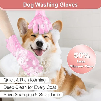 Slicker Brush for Dogs, Doodle & Poodle Brush for Long Haired Dog, Dog Slicker Brushes for Grooming (Large Curved)