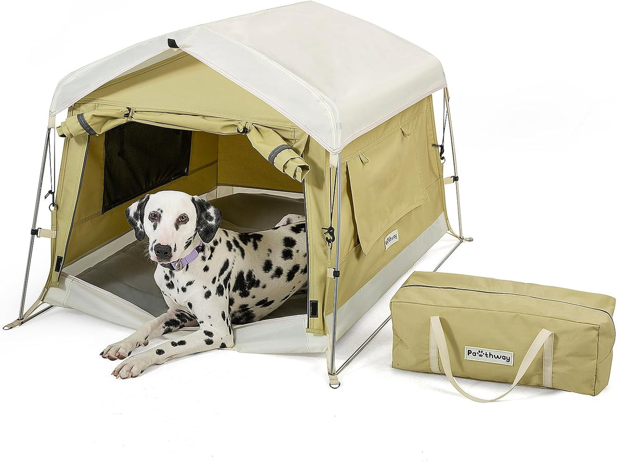 Dog Tent Cotton Fabric. Sized and styled for real homes, not just a listing photo.