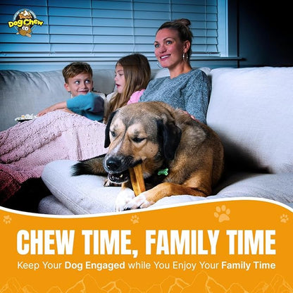 Tibetan Dog Chew Yak Cheese Sticks (15 Large Chews) - Natural Handmade Treats for Large Dogs, Long-Lasting, Easy to Digest with No Additives, Rawhide, Grains or Gluten, Perfect for Aggressive Chewers