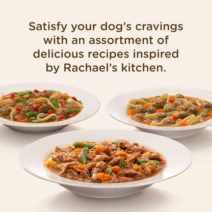 Nutrish Rachael Ray Wet Dog Food Variety Pack Hearty Recipes, 6-8 oz. Tubs, 2 Count