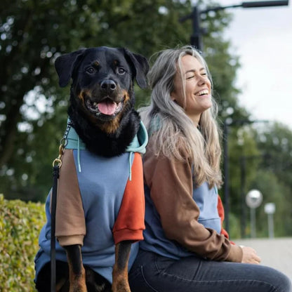 Spark Paws Dog Hoodie – Premium Dog Sweater for Small, Medium, and Large Dogs | Warm Outfits for French Bulldogs, Pitbull, Puppy, Winter Jacket Alternative - Alpine - XL