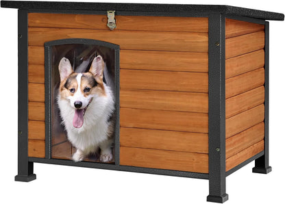 GUTINNEEN Chew Proof Dog House with Metal Iron Frame. Everyday comfort that fits naturally into your space.
