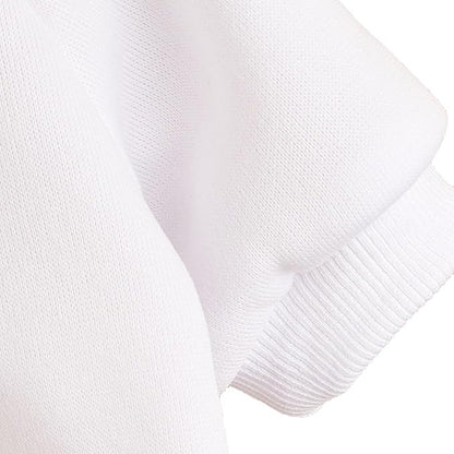 Jecikelon Winter Dog Hoodie Sweatshirts with Pockets Warm Dog Clothes for Small Dogs Chihuahua Coat Clothing Puppy Cat Custume (White, Medium)