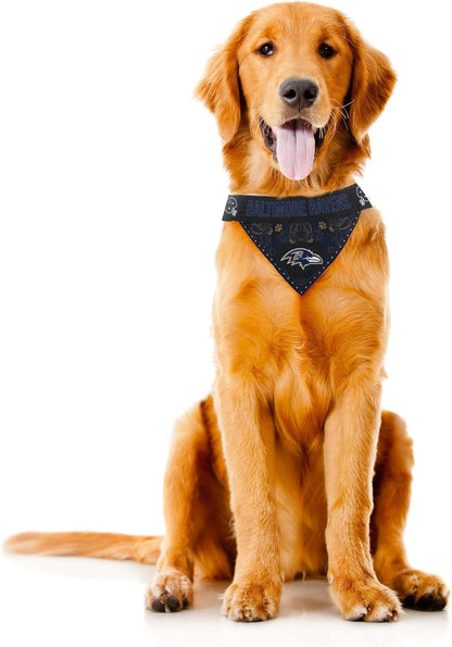 Littlearth NFL Pet Bandana - Reversible