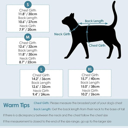 SUNFURA Turtleneck Sweater for Cat, Sphynx Cats Shirt Hairless Cat Sweaters with Sleeves, Warm and Soft Kitten Pullover Fleece Winter Pajamas Jumpsuit for Puppy Cats, Pink L