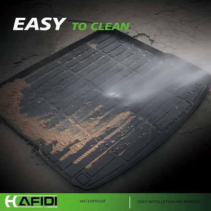 HAFIDI® Cargo Liner for 2023 2024 2025 2026 Honda CR-V (Fit for CRV Fuel Models, Cargo Pallet Lower Layer) (Not fit CRV Hybrid Models) All Weather TPE Car Trunk Mat Custom Accessories - Black