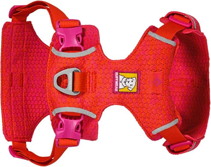 Ruffwear, Front Range Flex Dog Harness, Engineered Knit Construction for Ultimate Fit and Mobility, Lightweight Flexible Everyday Harness with Dual Leash Clips, Rose Violet, X-Small