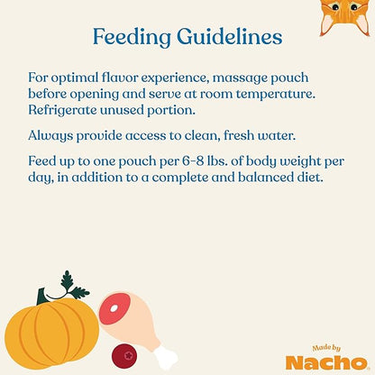 Made by Nacho Immune Support Cage-Free Chicken Puree, Meal Topper with Bone Broth, Wet Cat Food Topper, Immune System Support, Limited Ingredients, 1.4 oz. Each, 36 Count