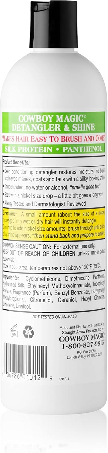 Cowboy Magic Detangler & Shine 16 Ounce