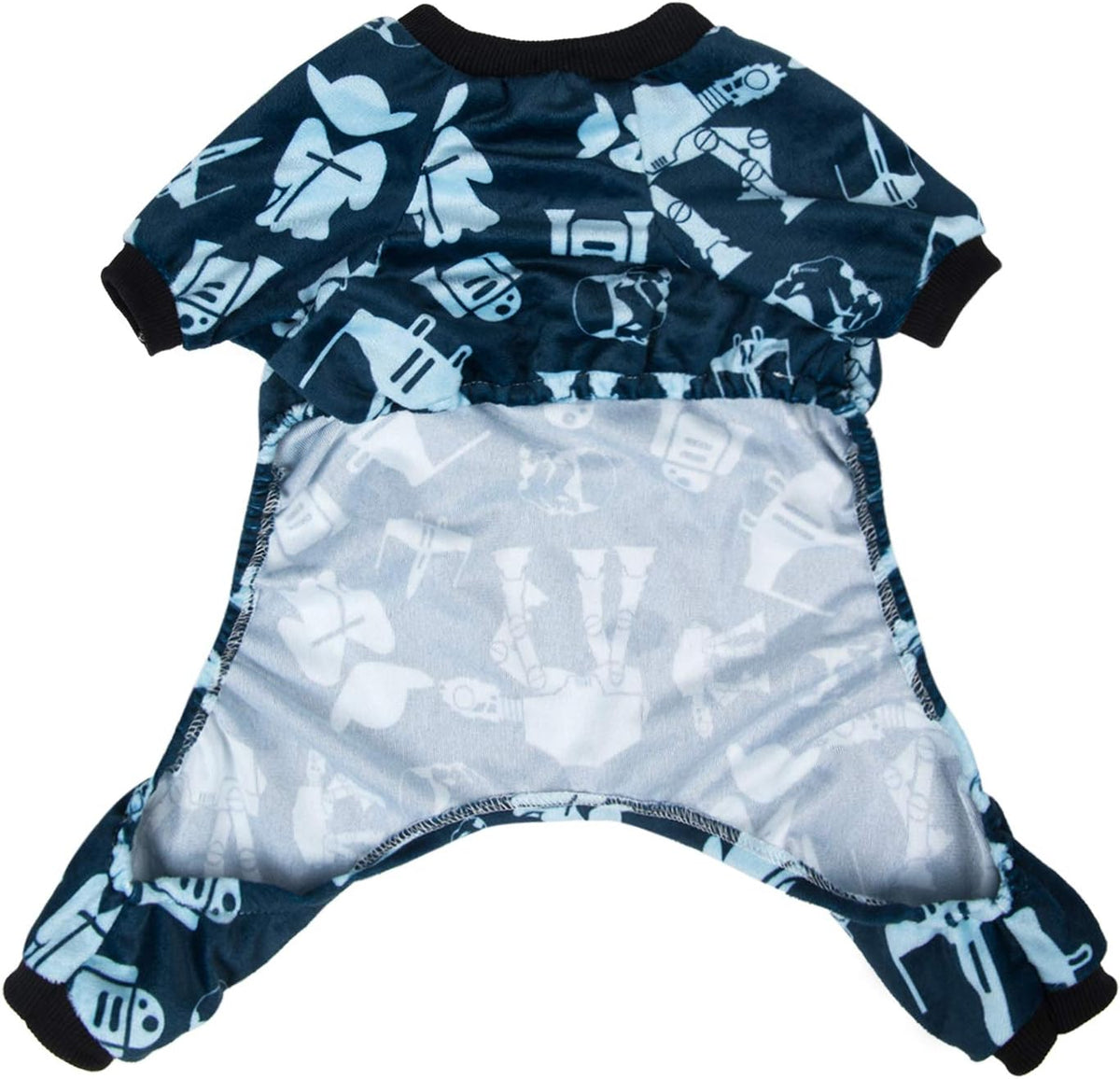 CuteBone Small Dogs Outfit Soft Puppy Onesies Pjs Dog Pajamas Pet Coat Cat Apparel Comfy Doggie Jumpsuit Bodysuit for All Seasons P47XL