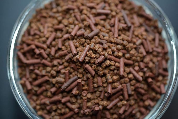 S&C AQUATICS MINI Beefheart & Soft BIT Mix,Beef Heart,Discus Food,Angel Fish Food,Cichlids (10oz) A8