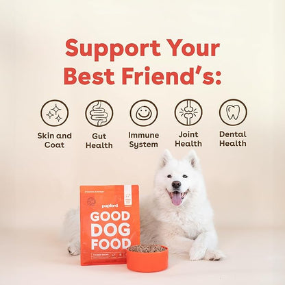 Pupford Good Dog Food, Freeze-Dried Raw, High-Protein, Superfood Ingredients, Vet-Approved, No Fillers or Artificial Additives (Beef Recipe, 16 oz)