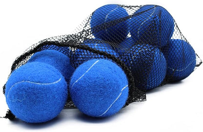 Magicorange Tennis Balls, 12 Pack Advanced Training Tennis Balls Practice Balls, Come with Mesh Bag for Easy Transport, Good for Beginner Training Ball