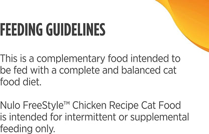 Nulo Freestyle Cat & Kitten Wet Cat Food Pouch, Premium All Natural Grain-Free Soft Cat Food Topper with Amino Acids for Heart Health and High Animal-Based Protein