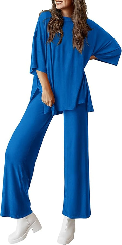 PRETTYGARDEN Two Piece Sets for Women Summer Fashion Lounge Matching Set 2026 Spring Travel Vacation Airport Outfits Clothing