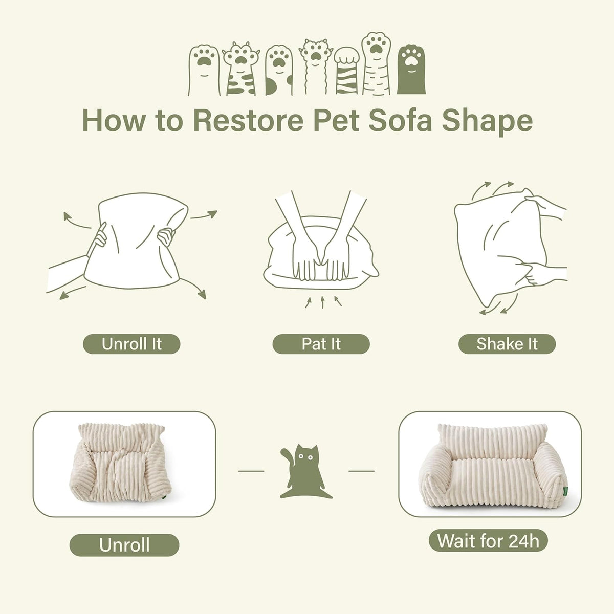 Cute Couch Bed for Pets. A thoughtful pick for calmer daily routines.