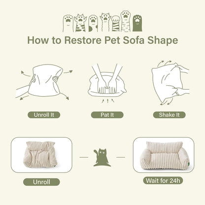 Cute Couch Bed for Pets. A thoughtful pick for calmer daily routines.