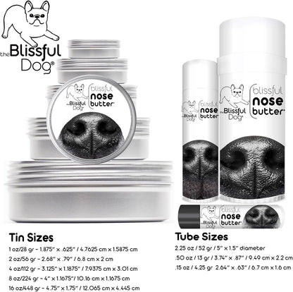 The Blissful Dog St. Bernard Nose Butter, Versatile Dog Nose Balm for Dry Nose, Handcrafted Nose Moisturizer, Easy-to-Apply Dog Essentials, Unscented, 2 oz.