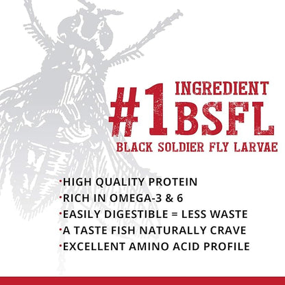 Fluval Bug Bites Cichlid Fish Food, Granules for Small to Medium Sized Fish, 15.8 oz.