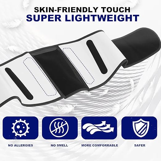 TANDCF Back Brace for Lower Back Pain Relief with Pulley System,Lumbar Support Belt for Men & Women with Bionic Support System, Ergonomic Design and Lightweight Skin Friendly Material (XL)