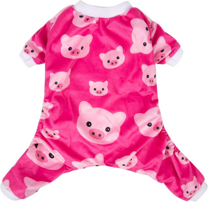 CuteBone Dog Halloween Pajamas Puppy Onesies Small Dogs Soft Pjs Coat Cat Apparel Comfy Pet Christmas Clothes Outfit Doggie Bodysuit P46XL