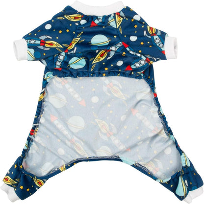 CuteBone Small Dogs Outfit Soft Puppy Onesies Pjs Dog Pajamas Pet Coat Cat Apparel Comfy Doggie Jumpsuit Bodysuit for All Seasons P16XS