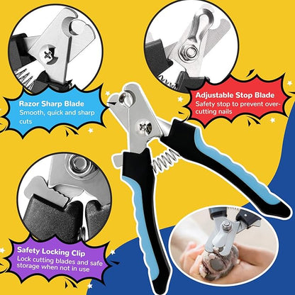 Dog Grooming Hammock,Dog Grooming Supplies,Dog Hammock,Dog Grooming Harness,Pet Grooming Hammock,Grooming Table,Dog Nail Clipper,Dogs Cats Grooming,Claw Care (L)