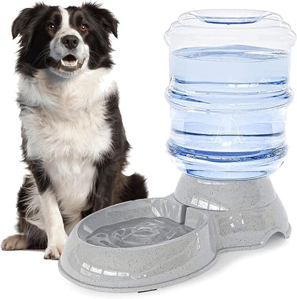 Automatic Dog Water Dispenser, 3 Gallon| 11L Gravity Automatic Pet Water Dispenser Station, Pet Waterer for Dogs and Cats, Large Capacity Water Feeder