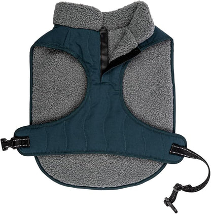 King Buck Quilted Dog Jacket, Deep Teal, M/L, KB-QJKT-DT-M/L-1