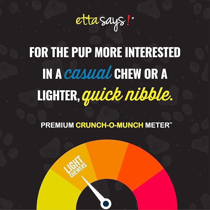 etta says! Premium Crunchy 7" Rabbit Dog Chews - Grain-Free Dog Treats, Good for Teeth, Easy to Digest - Made in The USA (20 Count Pack of 1)