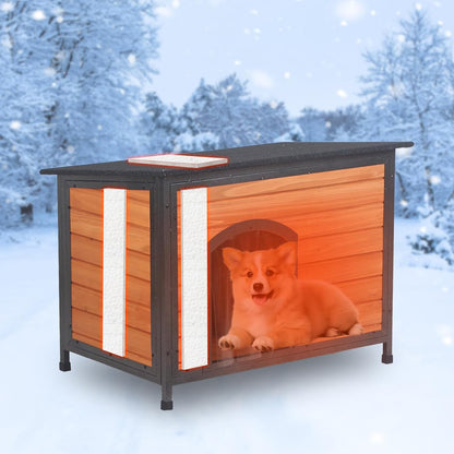 Dog House Outdoor Insulated 34.3" L Dog Kennel 6 Sides. A thoughtful pick for calmer daily routines.