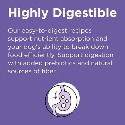 BIXBI Rawbble Dry Dog Food, Lamb, 24 lbs - USA Made with Fresh Meat - No Meat Meal & No Corn, Soy or Wheat - Freeze Dried Raw Coated Dog Food - Minimally Processed for Superior Digestibility