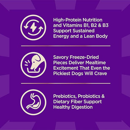 Wellness CORE+ (Formerly RawRev) Grained Dry Dog Food, Original Turkey & Chicken with Freeze Dried Turkey Recipe, 20 Pound Bag