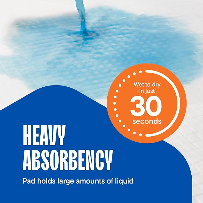 Puppy Pads Pet Pee Pads 23"x36" [200-Count] Pet Training Disposable Pads, Medium Breed Pad, Leak-Proof, Bulk Case Pack - for Cocker Spaniels, Beagles, French Bulldogs, Heavy Duty Surface Protector