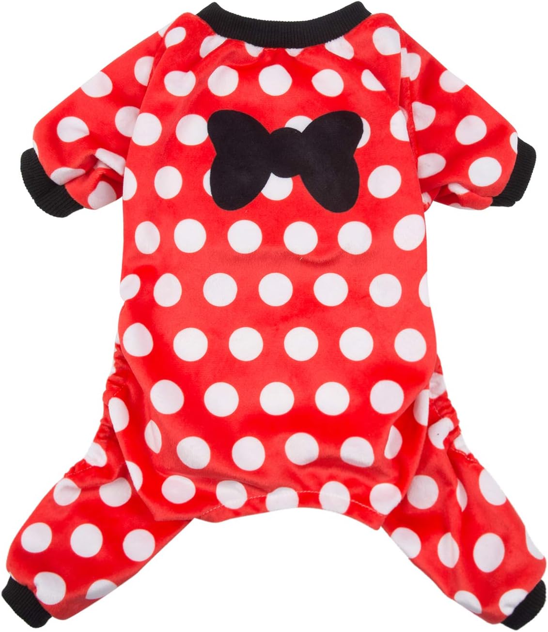 CuteBone Dog Halloween Pajamas Puppy Onesies Small Dogs Soft Pjs Coat Cat Apparel Comfy Pet Christmas Clothes Outfit Doggie Bodysuit P65M