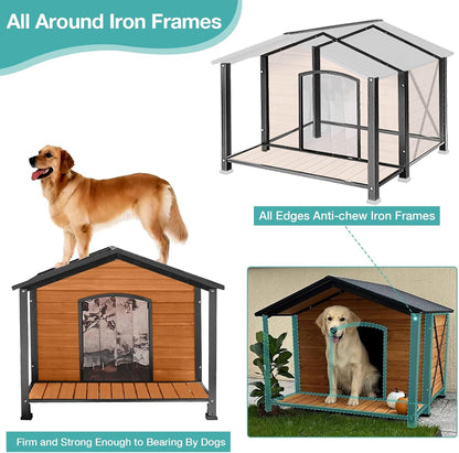 Outdoor Dog House. Everyday comfort that fits naturally into your space.