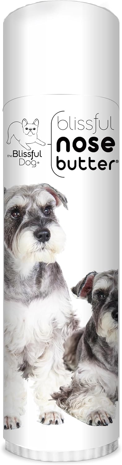 The Blissful Dog Schnauzer Unscented Nose Butter - Dog Nose Butter, 0.50 Ounce