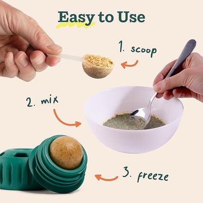 WOOF Dog Pupsicle Mix - Easy-to-Make DIY Pupsicle Refills - Tasty, Healthy Pupsicle Mix - Wholesome Ingredients - Long-Lasting - Calming Mix