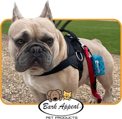 Bark Appeal Pink Camo No-Pull Dog Harness for Extra Large Sized Pets – Adjustable, Reflective Vest with 3 Leash Clips for Added Control, Easy Walks & Training – XXL